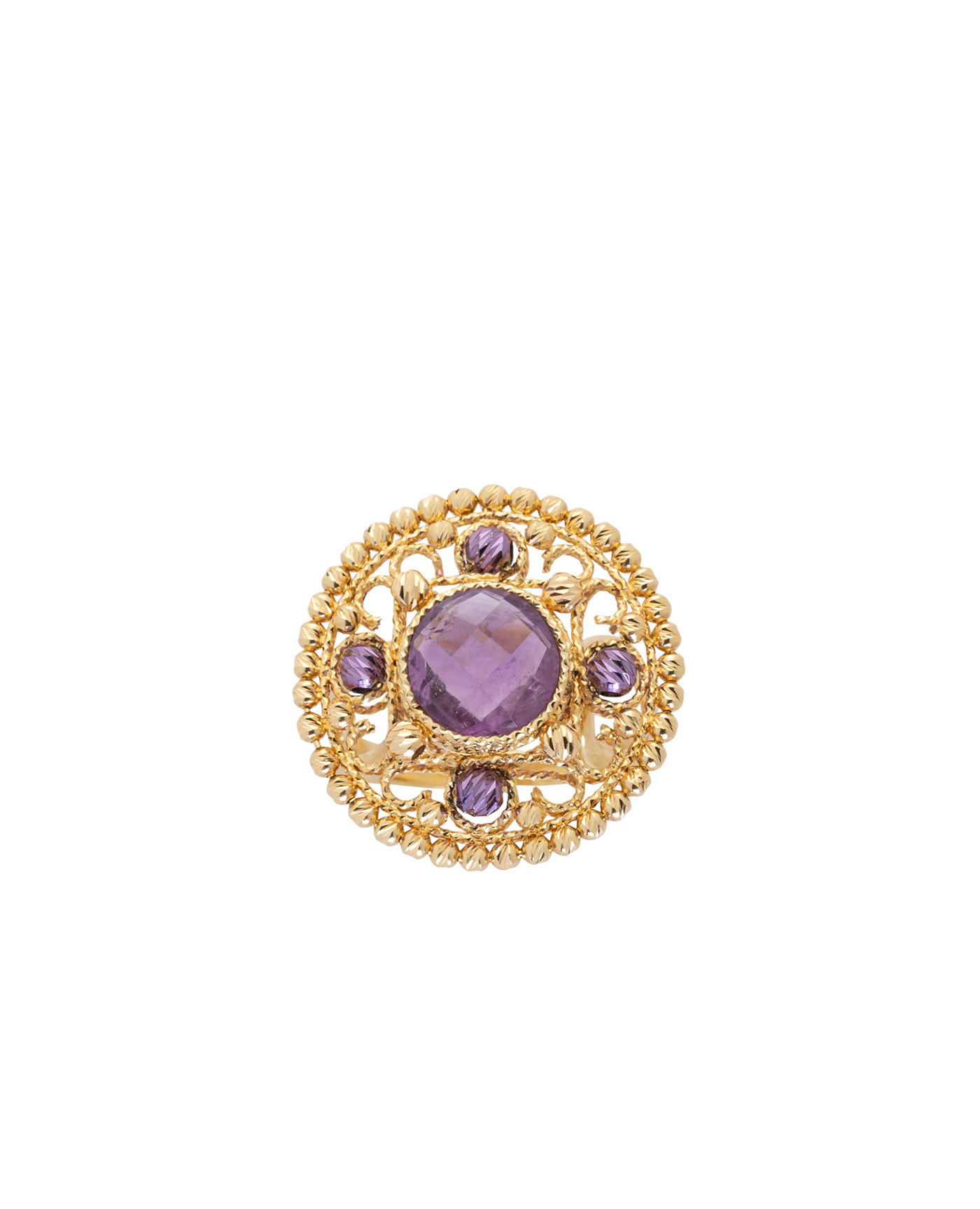 B3451awan Mizar Italian Jewels Barocco Ring 2