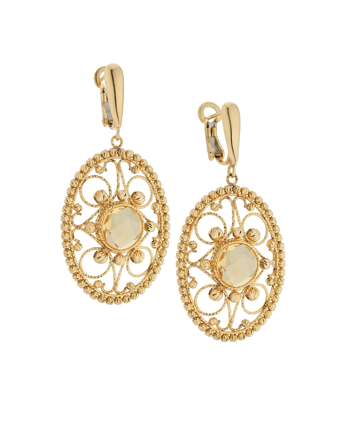 Mizar Italian Jewels Barocco Earrings 106b3430gcor